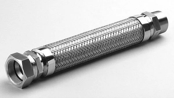 Inside Hose 316, Barding SS304 To Complete Fitting Ss316